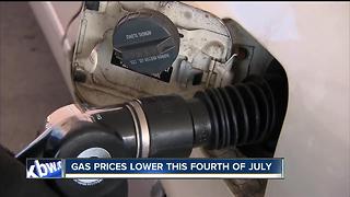 Low gas prices expected for 4th of July holiday