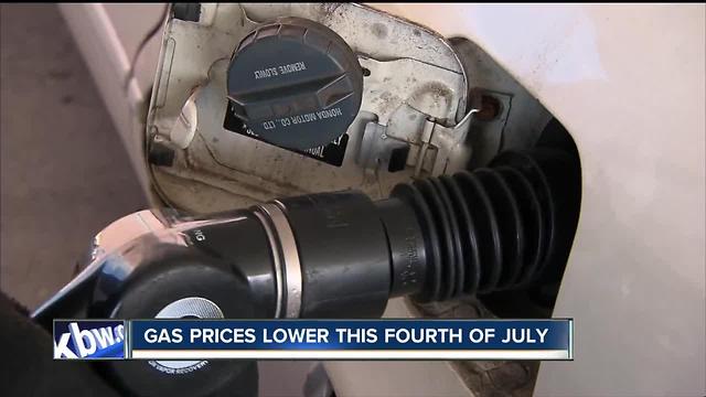 Low gas prices expected for 4th of July holiday