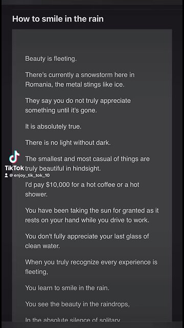 Message from Andrew Tate