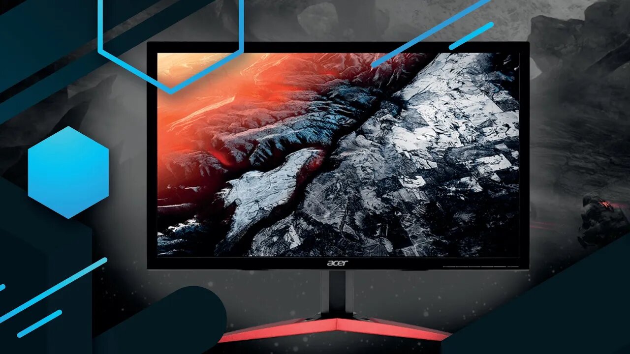 MONITOR 144Hz 23.6" ACER KG241Q | UNBOXING e REVIEW