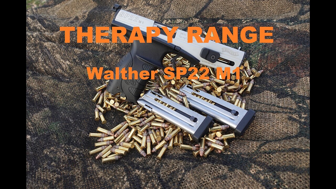 Walther SP-22 M1 Review Therapy Range