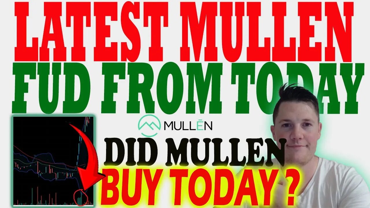 Latest Mullen FUD From Today │ Did Mullen BUY Shares TODAY ?! ⚠️ BULLISH Mullen Options for Oct 20