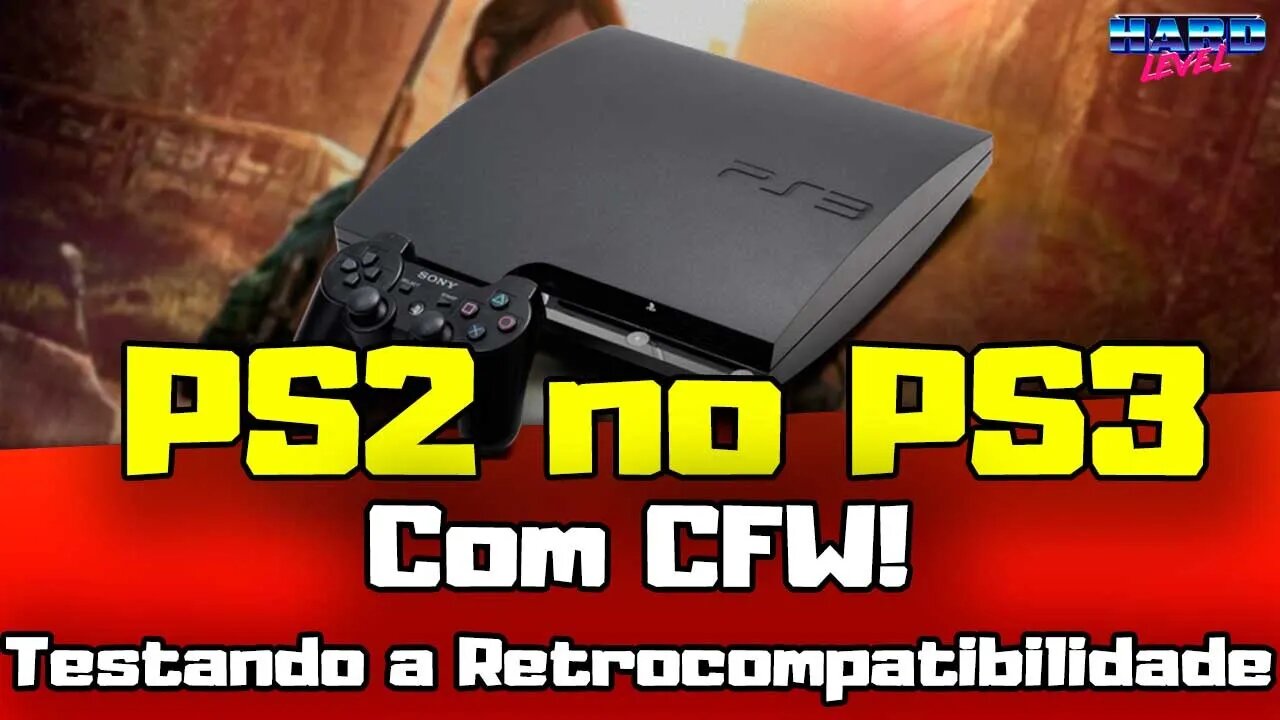 A saga do PS3 Retrocompativel Japones - Teste da retrocompabilidade com PS2 usando CFW! O que muda?