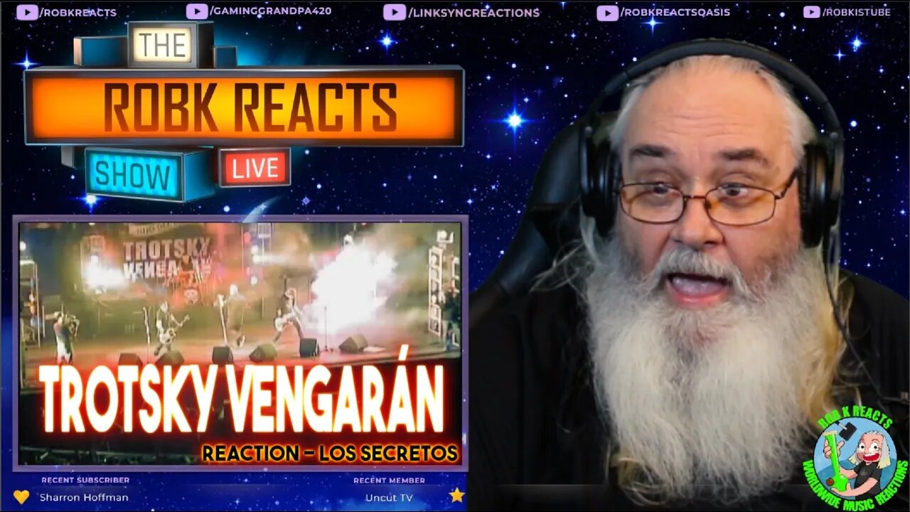 Trotsky Vengarán Reaction - LOS SECRETOS (EN VIVO - First Time Hearing - Requested