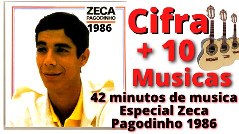 Figure for chip or classic banjo by Zeca Pagodinho #Braszil