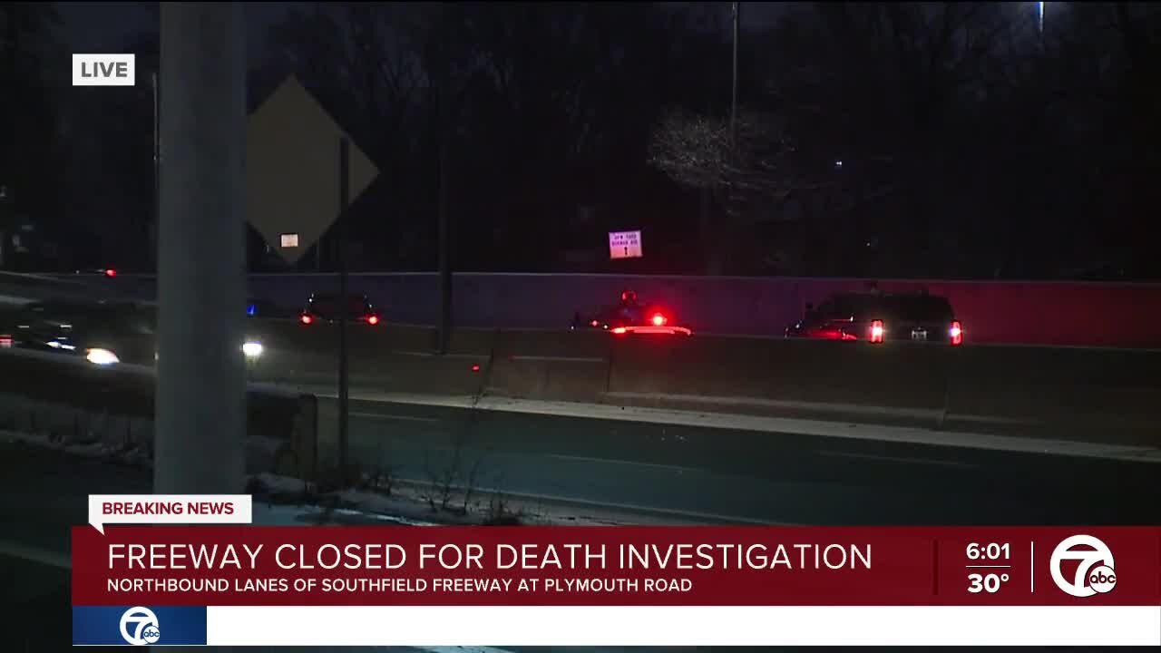 Southfield freeway closed after body of 22-year-old man found on highway