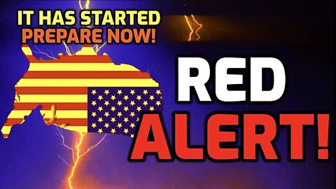 RED ALERT: IT'S GOING DOWN! - YOU MUST PREPARE NOW!