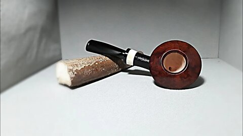 Freehand Rhodesian with Fossilized Walrus Irovy SOLD