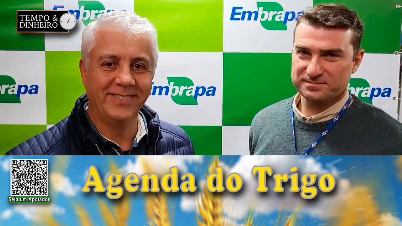 Hoje com Giovani Fae, da EMBRAPA TRIGO