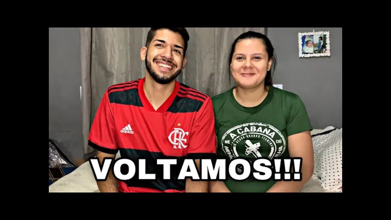 Voltamos de verdade agora 😂!!!