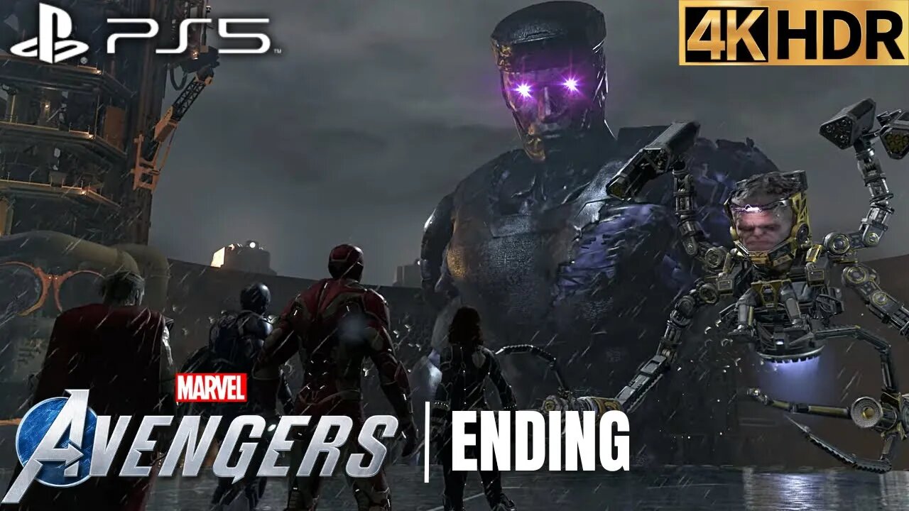 Battle For Manhattan Finale | Marvel's Avengers Gameplay Walkthrough Part 12 | PS5, PS4 | 4K HDR