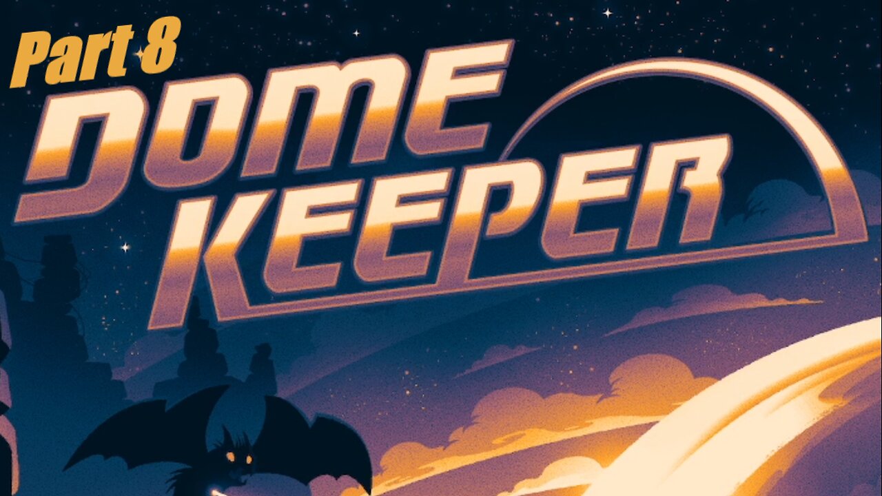 Dome Keeper. Part 8- Back to medium sized maps and the Tesla dome.