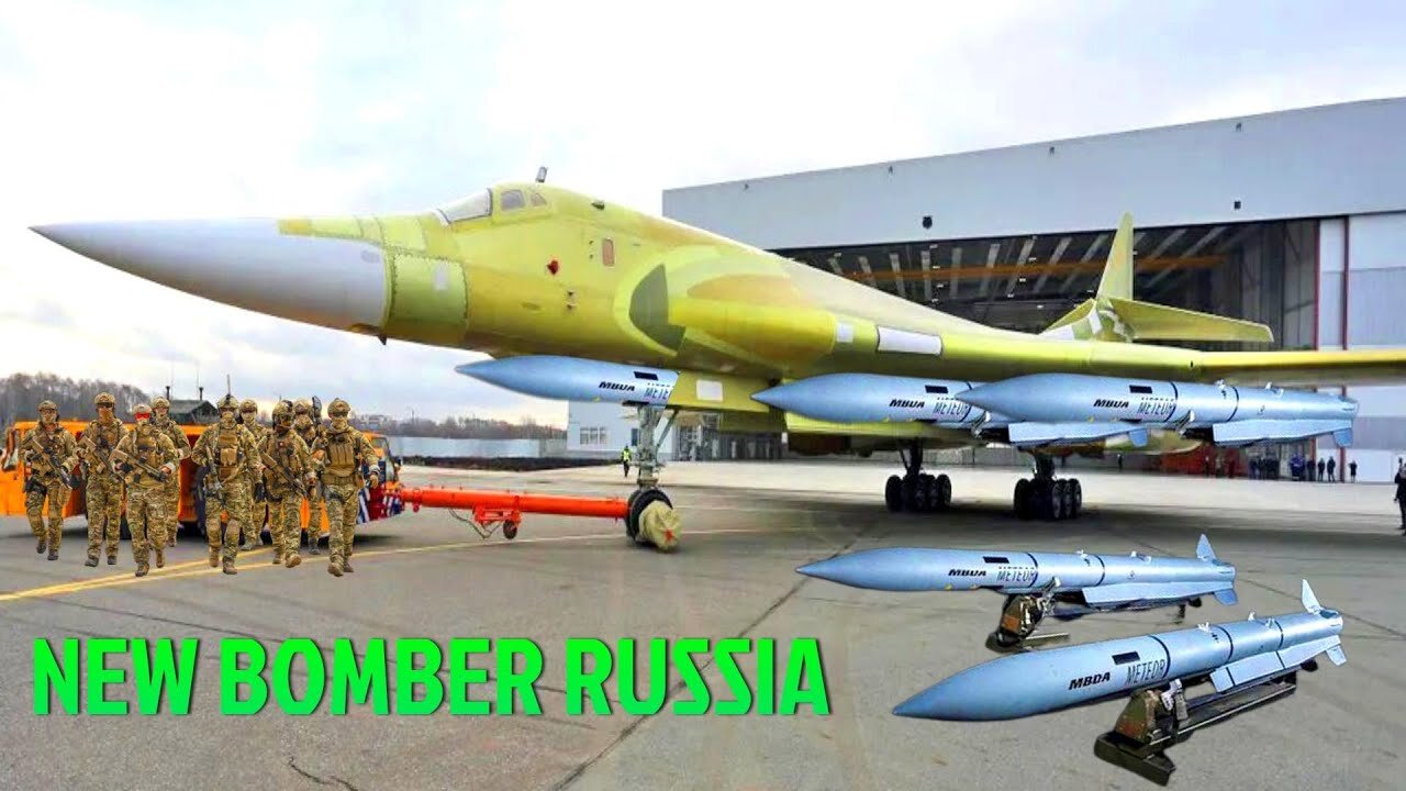 Here's Russian New Tu-160M: The World's Most Feared Bomber Aircraft After Upgrade