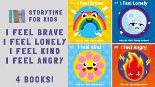 @Storytime for Kids | I Feel Brave + Lonely + Kind + Angry by DK | Feelings | Emotions