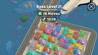 Parking Jam 3D-Boss level 21