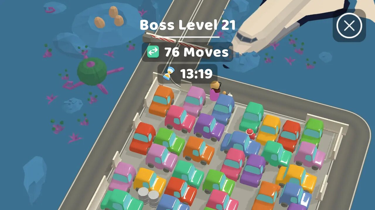 Parking Jam 3D-Boss level 21