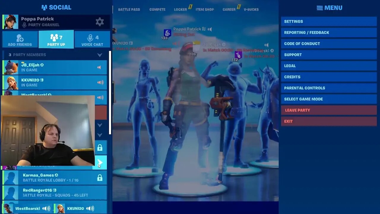 Playing Squads with my Grandkids