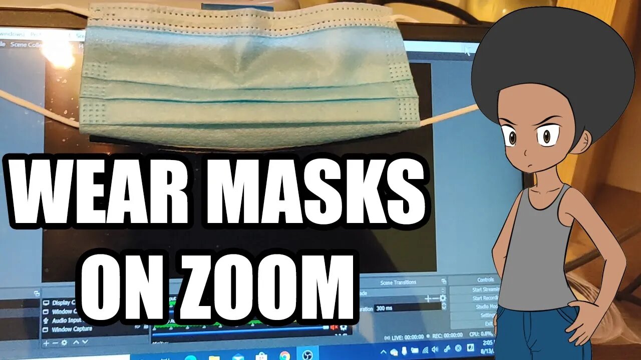 DNR - "Wear Your Mask Even When Home Alone" ...Wut?