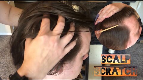 ASMR Scalp Scratch from Up Close!