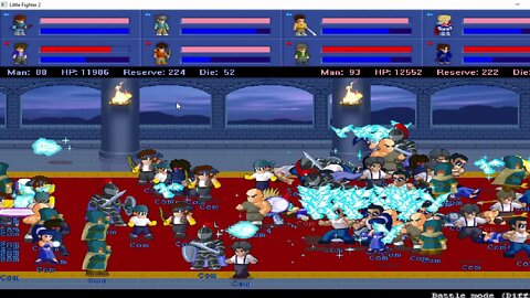 Little Fighter 2 #Jogando Battle Mode