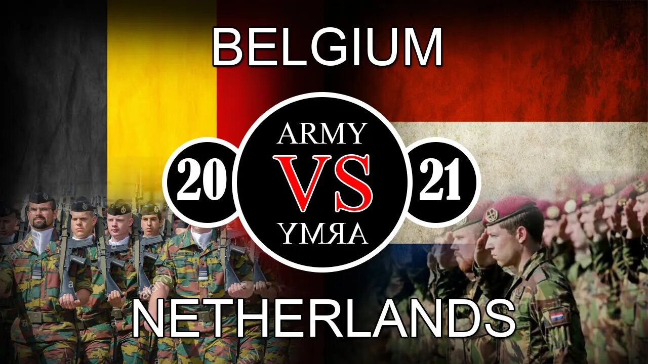 Netherlands VS Belgium Military Comparison 2021 [updated]