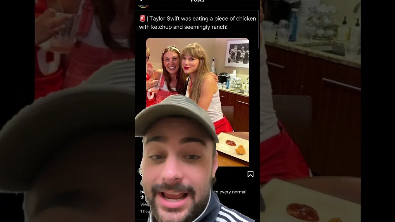 Taylor Swift Chicken and Ketchup and Ranch