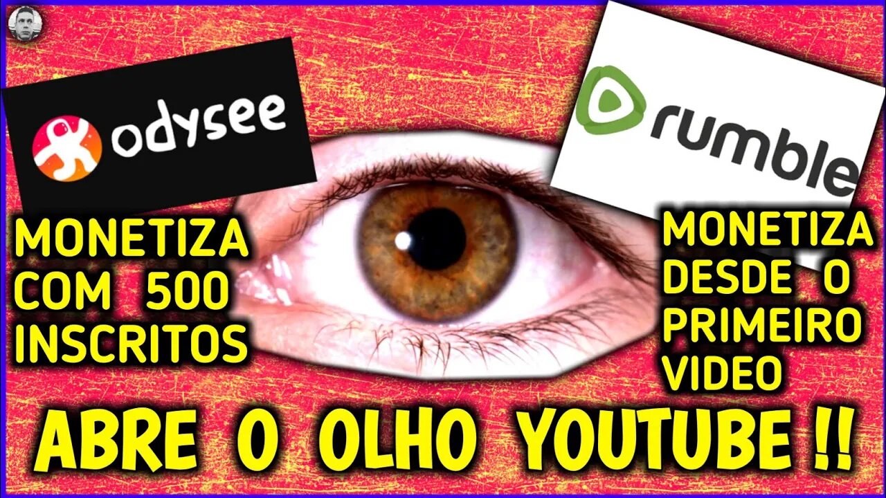 ODYSEE e RUMBLE Vão MACETAR o YOUTUBE ? #youtube #odysee #rumble