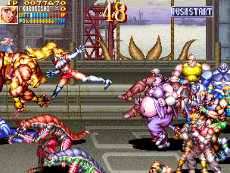 Guardians (Denjin Makai II) Warriors Edition Hack, Kurokishi Gameplay, ガーディアンズ 電神魔傀II