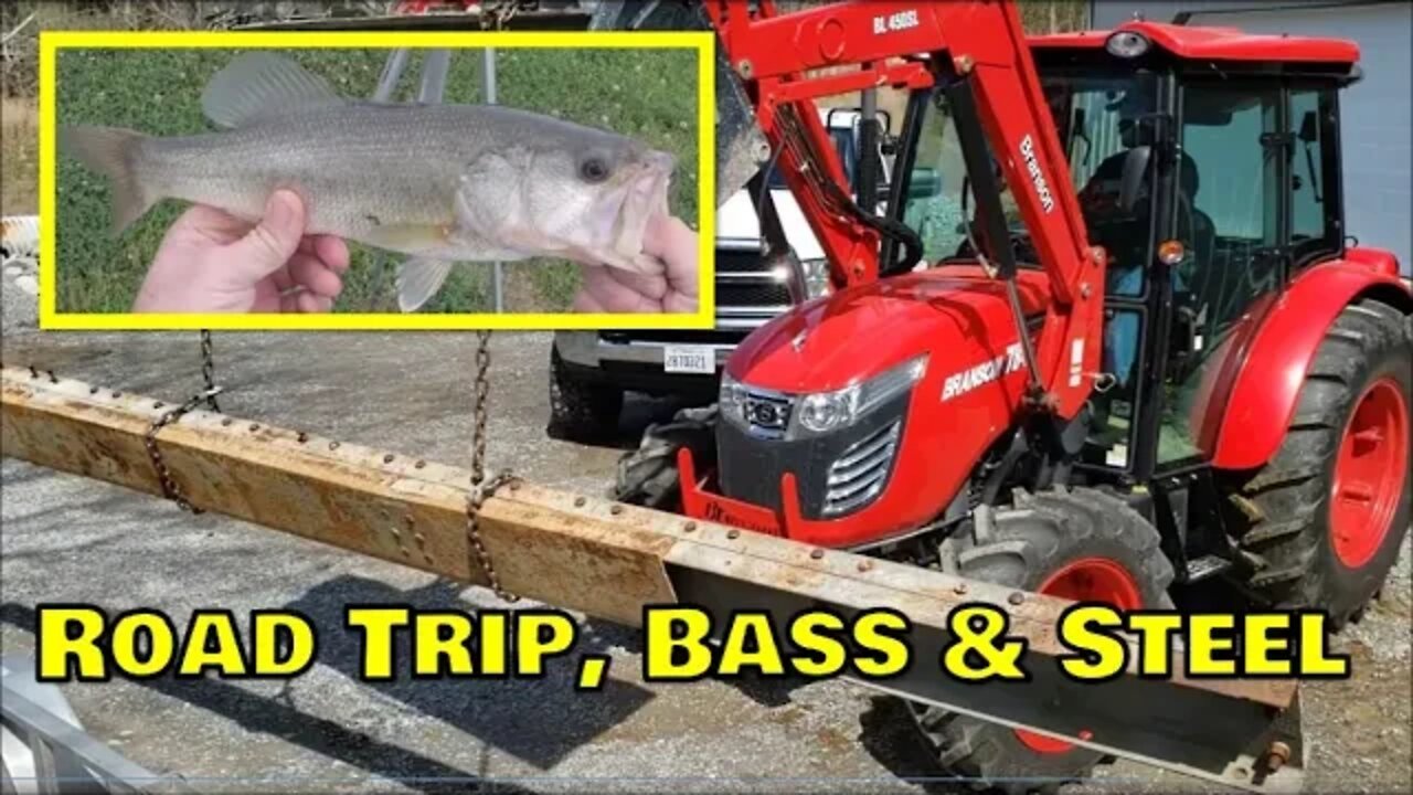 Building a bridge STEP 1 Get some budget Steel & Bass fishing