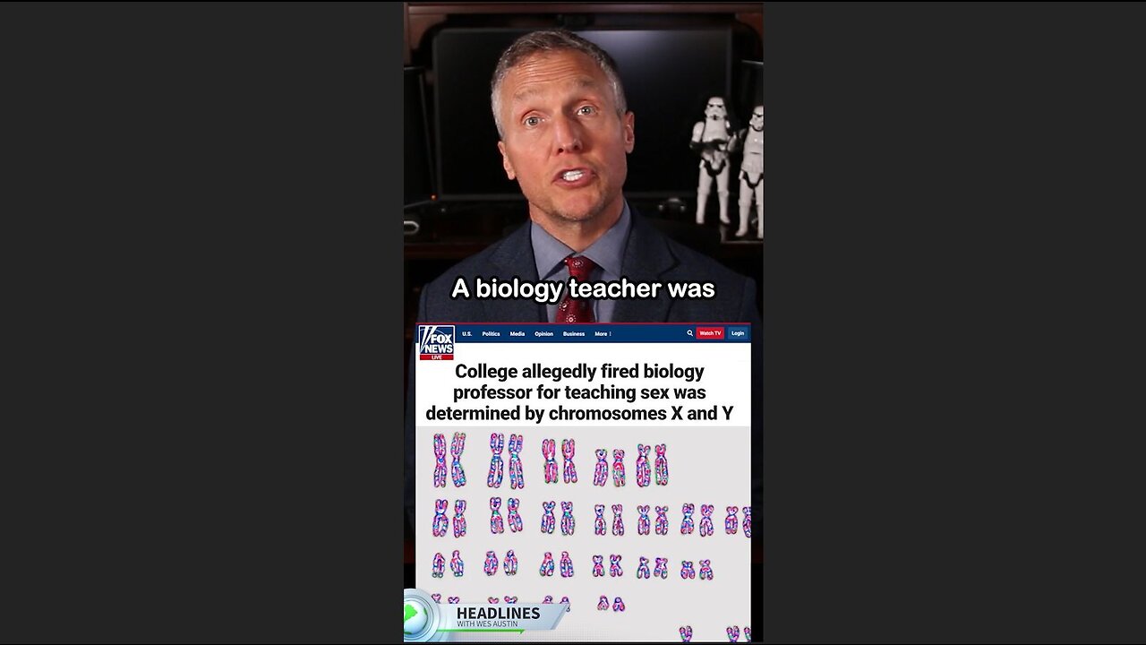 Biology Professor Fired for Teaching Sex Determined by Chromosomes X and Y