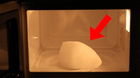 Microwaving Dry Ice (Microwave Explodes)