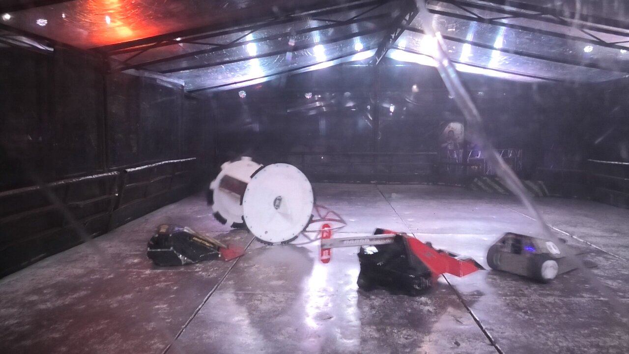 Extreme Robots Newcastle 2023: Thor Vs Gabriel 2 Vs Meggamouse Vs Ignition