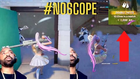 NO SCOPE FORTNITE [LIVE] STREAM CLIPS