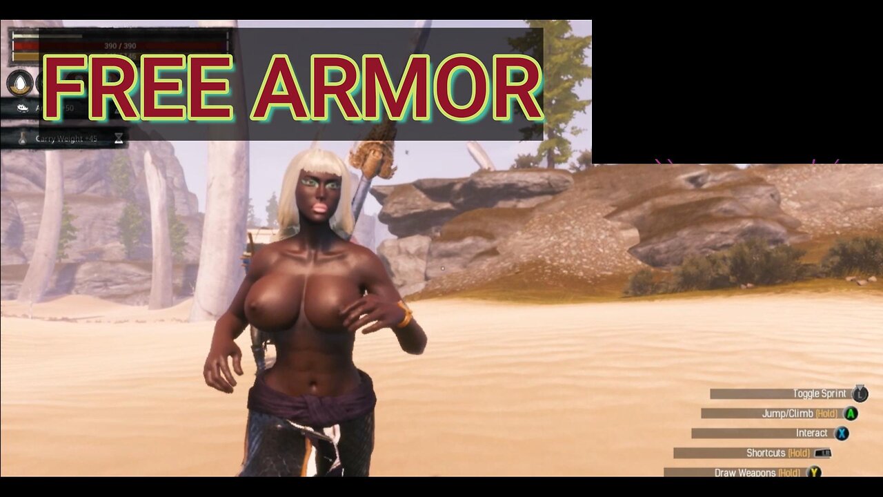 Conan Exiles Beginners guide Isle of Siptha Free Armor Busty Boobs