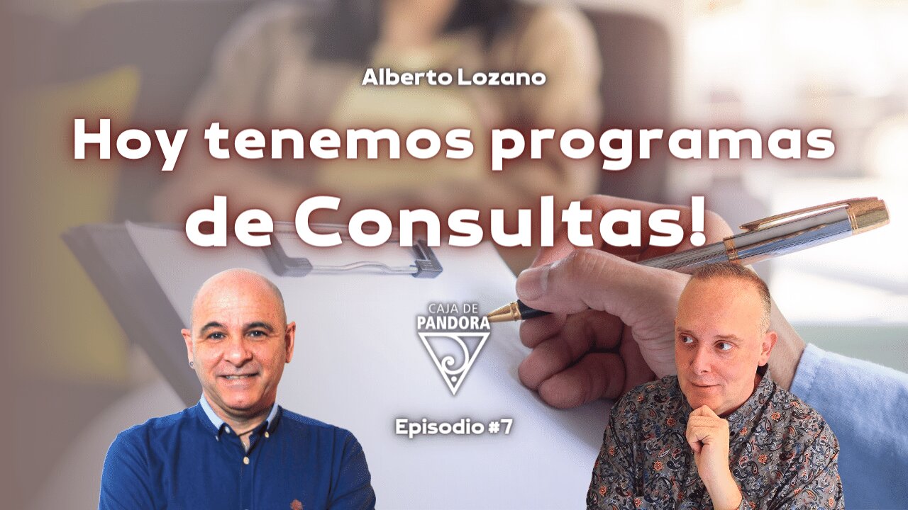 Hoy tenemos programas de Consultas! con Alberto Lozano