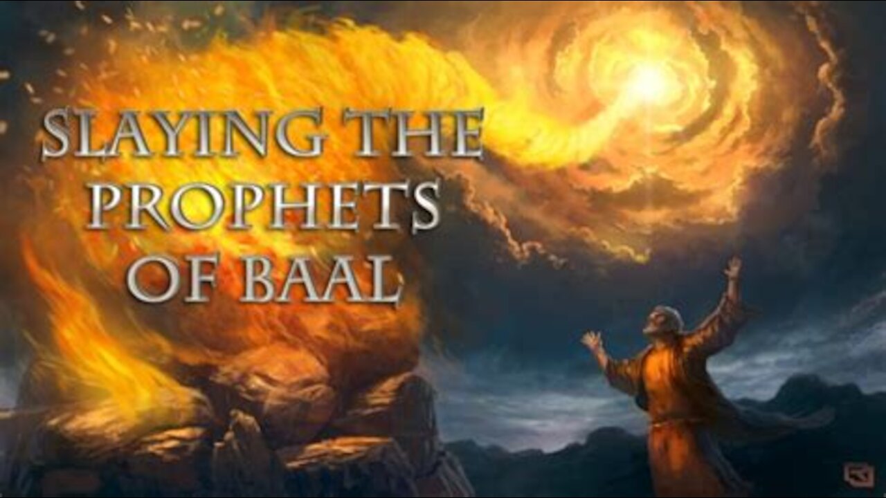 Elijah calling down Fire From Heaven-And the All consuming Fire of God(Holy Spirit)!!!