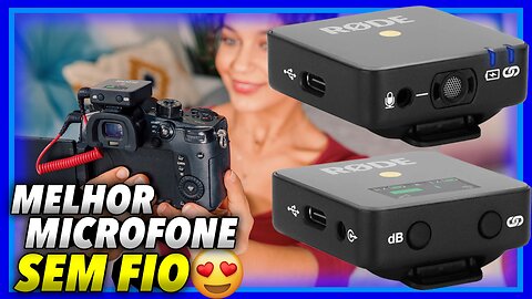Tudo sobre o MELHOR MICROFONE SEM FIO Rode Wireless Go - 7h de bateria! 🤩🥳