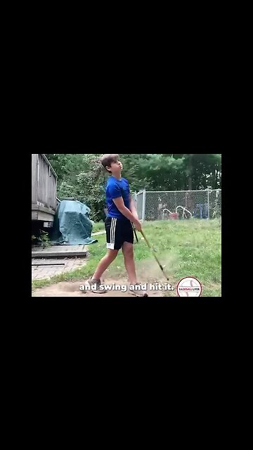 Number one youth hitting drill! Best drill for young hitters. #baseballdrills #hitting