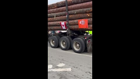 Keep On Truckin' Boys! Nelson Bc Canada GOT A CONVOY