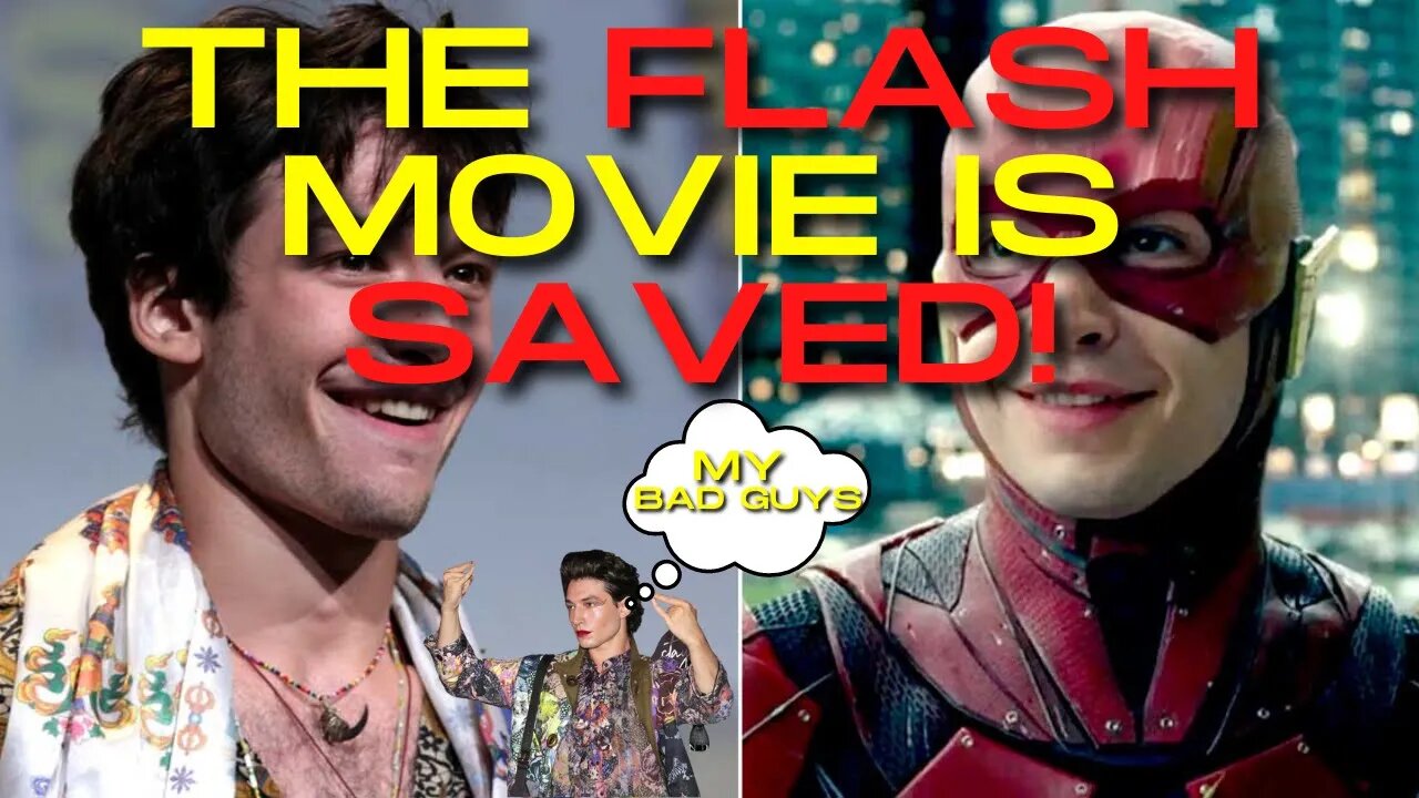 Ezra Miller APOLOGIZES! The Flash movie is SAVED! For now......