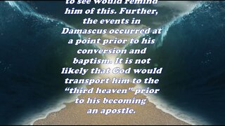 Daily Bible Verse Commentary - Acts 9:9