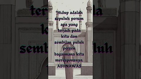 ABU NAWAS:SANG PENYAIR JENAKA DENGAN KATA_KATA HIKMAH#shorts #shortsfeed #shortsquotes