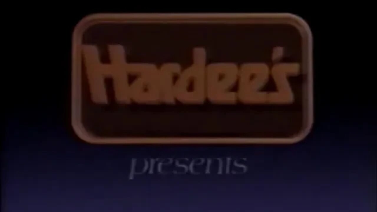 Hardee's Presents Logo 1988 (121220A)