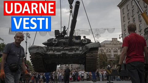 RUSKI TENKOVI U CENTRU KIJEVA,UKRAJINSKA PROVOKACIJA!