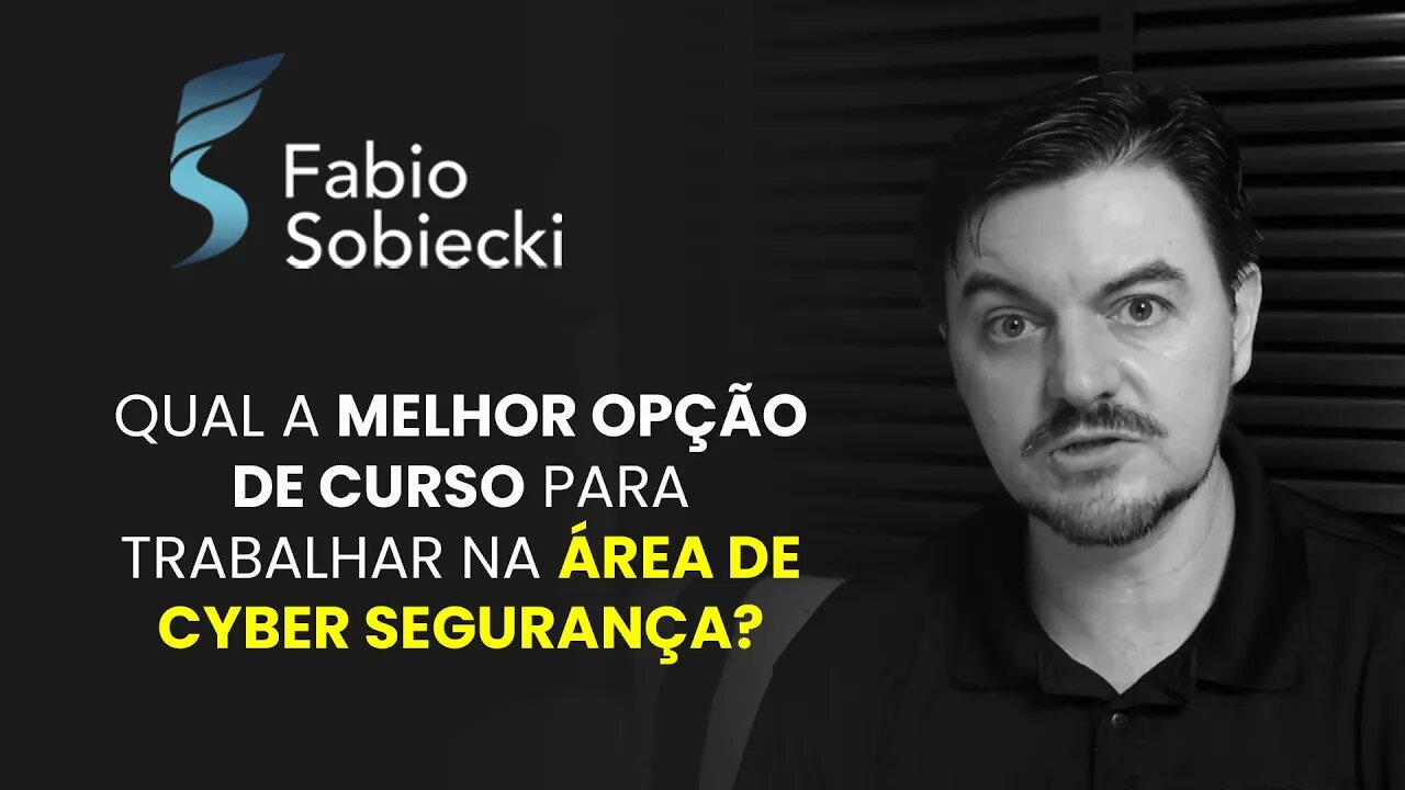 QUAL A MELHOR OPÇÃO DE CURSO PARA TRABALHAR NA ÁREA DE CYBER SEGURANÇA? | CORTES