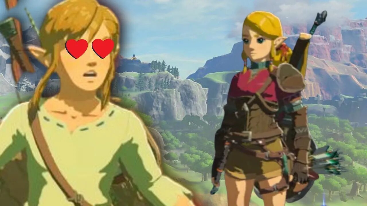 Zelda's NEW ARMOR in BOTW But You're Zelda NOT Link