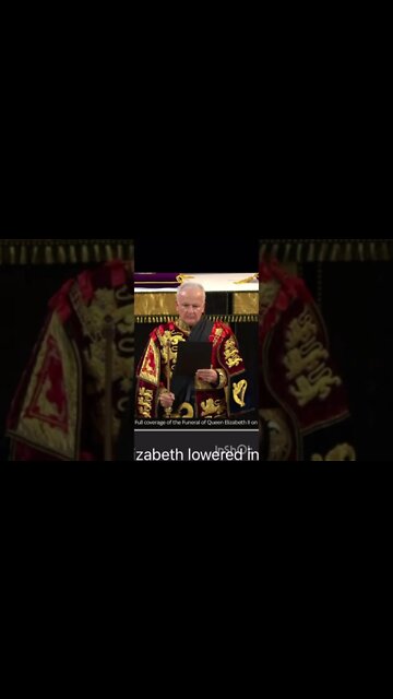 Queen Elizabeth Lowered into Tomb #shorts #queen