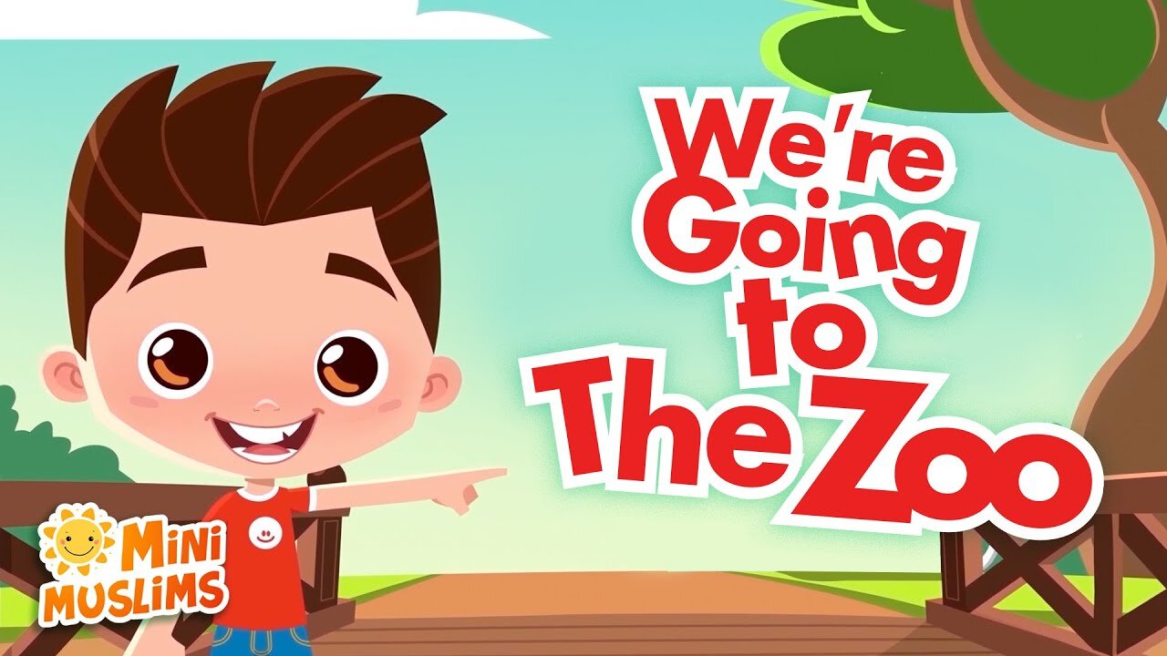 Muslim Songs For Kids | We're Going to the Zoo ☀️ @RaefMusic & MiniMuslims