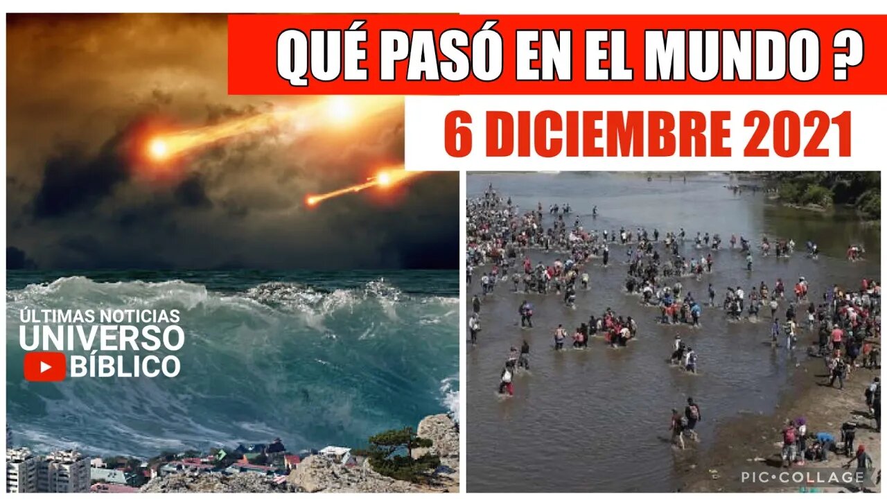 ACABA DE SUCEDER EN EL MUNDO ULTIMAS NOTICIAS ALERTA⚡️MUNDIAL 06-12 #2021 #inundaciones #mundo #hoy