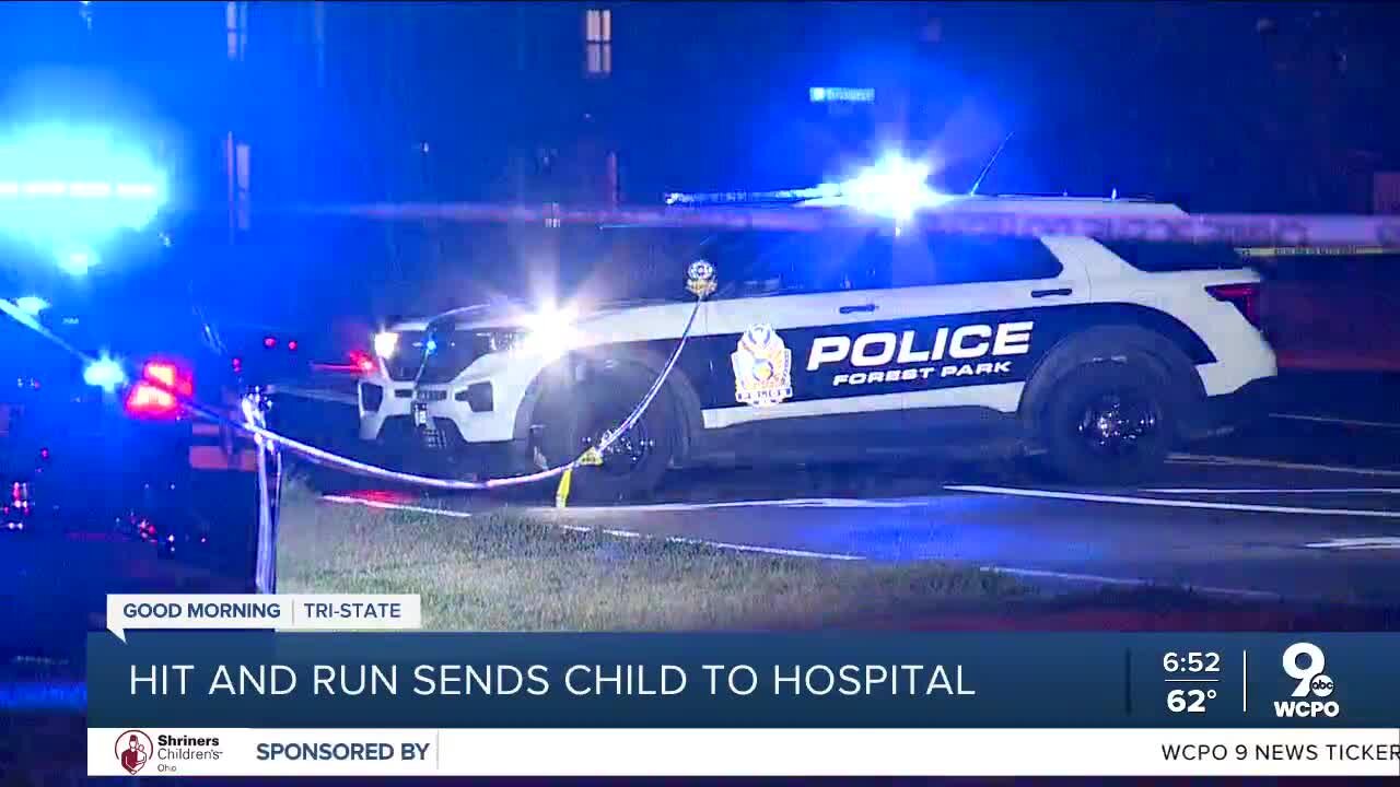 Juvenile in critical condition after hit-and-run at Forest Park crosswalk